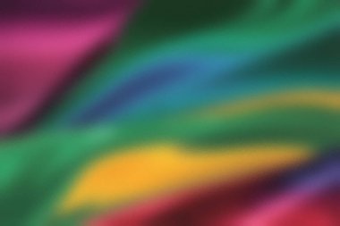 Pembe, yeşil, mavi, sarı ve kırmızı tonlarda pürüzsüz eğimli soyut arkaplan.