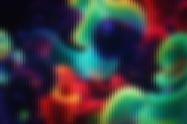 Soyut bulanık dikey çizgiler, parlak neon renkli koyu renkler. Ayrıntıları temizle ...