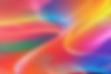 Parlak kırmızı, sarı, pembe ve dikey tırtıklı desenli harmanlanmış renk arkaplanı....