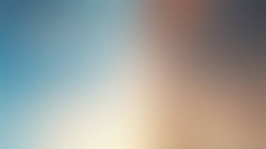 Yumuşak bir gradyan arkaplan, soluk mavi ve bej renkler ve ince bir tahıl dokusu..