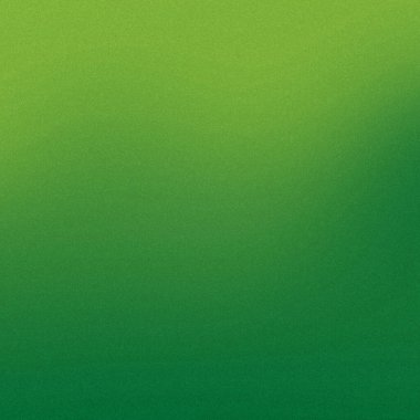 İnce bir tahıl dokusu ve pürüzsüz bir geçişi olan parlak yeşil bir arkaplan..