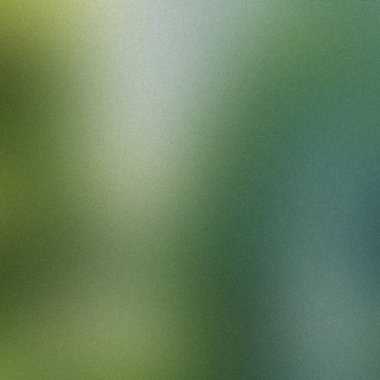 Yumuşak, bulanık yeşil ve mavi bir gradyan. Kabarık bir dokusu var..