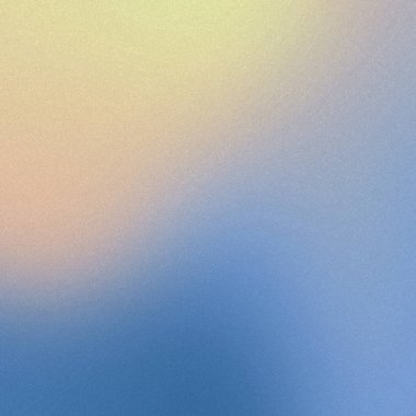 Hafif tahıl dokusu ve dağınık ışıkla sarı ve mavinin yumuşak bir gradyanı. Ayrıntıları temizle ...