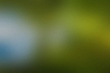 İnce tahıl dokusu anahtar kelimeleriyle soyut yeşil ve mavi gradyan arkaplanı gösteren ışık:...