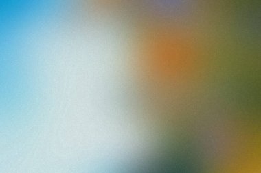 Mavi, yeşil ve turuncu renkli parlak bir gradyan içeren bulanık arkaplan.