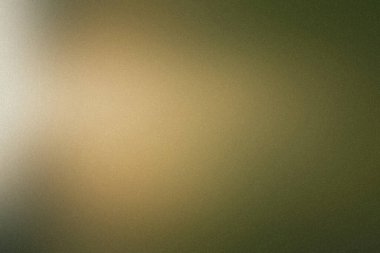 Topraksı yeşil ve altın renginde arkaplan ince bir tahıl dokusu ve yumuşak odaklı..