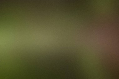 Atmosferik, soluk yeşil ve kahverengi soyut arkaplan ve ince taneli dokuyu gösteriyor...