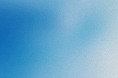 Yumuşak mavi bir gradyan ve ince bir tahıl dokusu temiz ve havadar bir zemin oluşturur..