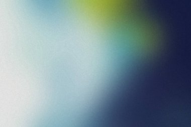 Beyaz mavi ve koyu mavi gradyan ince tahıl dokusuyla dinamik bir zemin oluşturur..