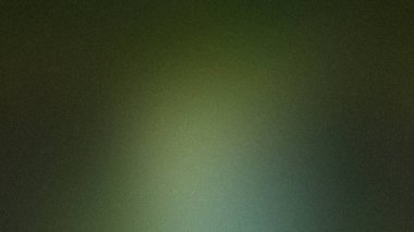 İnce tahıl dokusuna sahip koyu yeşil ve mavi bir gradyan, sessiz ve atmosferik bir yapı yaratır....