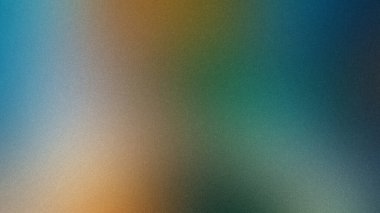 Canlı, kumlu bir gradyan, turuncu ve kahverenginin toprak tonlarını koyu yeşil ve mavi ile harmanlıyor..