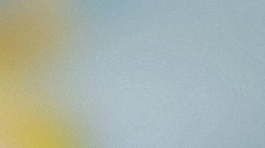 Yumuşak bir sarı ve açık mavi gradyan ince bir tahıl dokusu çerçeveyi kaplar.