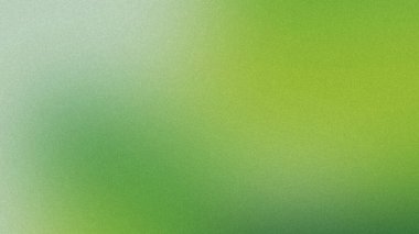 Parlak yeşil ve sarı bir arkaplan, ince bir tahıl dokusu ve yumuşak bir ışık..