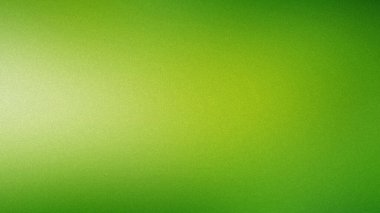 İnce tahıl dokusu ve yumuşak ışığı olan parlak yeşil bir arkaplan. Ayrıntıları temizle ...