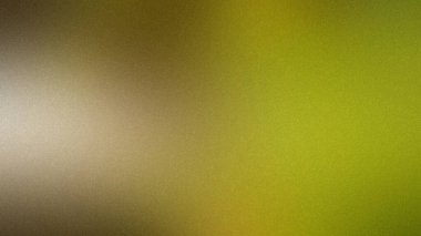 Çerçeveyi kaplayan ince bir tahıl dokusuyla kahverengi-limon yeşili gradyan. Ayrıntıları ve titreşimi temizle...