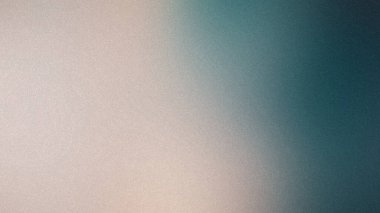 Düz bir eğim, soldaki açık bej renginden ince tanecikli, sağdaki koyu bir deniz mavisi rengine geçer..