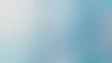 Açık mavi renkli yumuşak bir arkaplan beyaz bir alanda soluyor, ince bir tahıl dokusu ile..