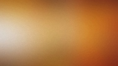 Ilık turuncu ve altın tonlarında ince tahıl dokusuyla yumuşak bir eğimli arkaplan..