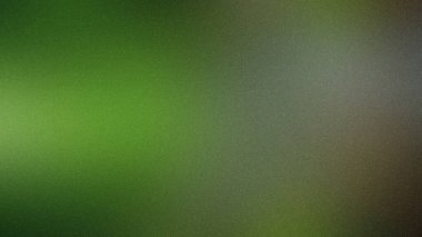 Yumuşak yeşil ve gri bir arkaplan, ince bir tahıl dokusu ve ışık lekeleri var..