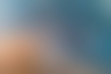 Bulanık bir eğim yumuşak turuncudan koyu maviye dönüşüyor..