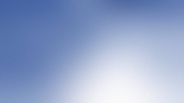Hafif çapraz dokuya sahip açık mavi-beyaz bir gradyan temiz bir arkaplan sağlar.