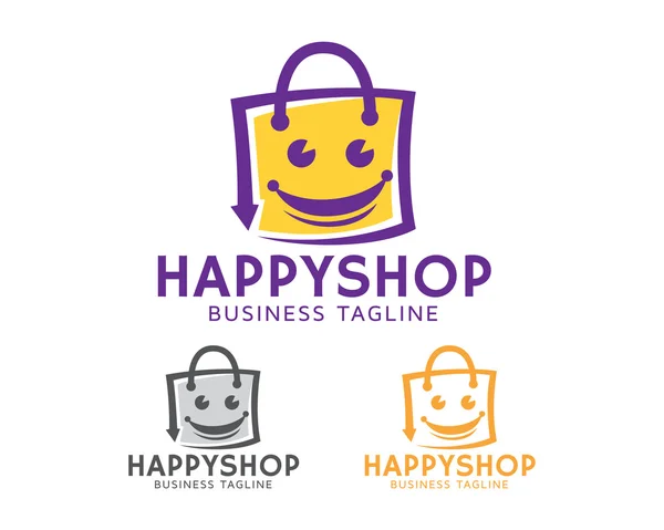 Logo vectoriel Happy Shopping — Image vectorielle