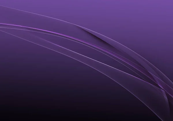 Абстрактные Фоновые Волны Черный Королевский Фиолетовый Фон Обоев Визитная Карточка — стоковое фото