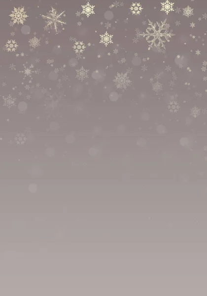 Сніговий Фон Сірий Різдвяний Сніг Відкладеними Пластівцями Зимова Концепція Падаючим — стокове фото