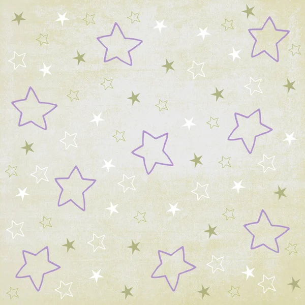 Estrellas Brillantes Sobre Fondo Azul Bebé Patrón Sin Costuras Para — Foto de Stock