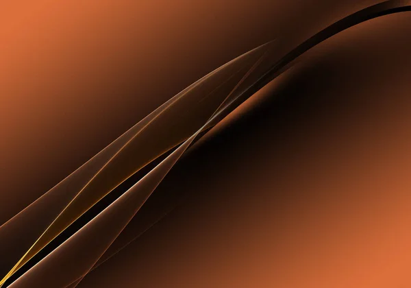 Абстрактные Фоновые Волны Черный Яффо Оранжевый Фон Обоев Визитной Карточки — стоковое фото