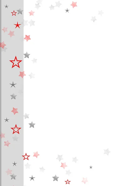 Abstract Red Grey Stars White Grey Background — Stock Photo, Image