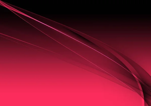 Abstract background waves. Black and magenta pink abstract background for wallpaper or business card