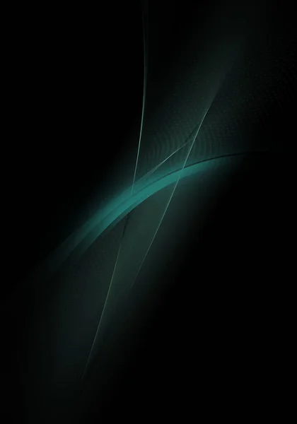 Abstracte Achtergrondgolven Zwart Jager Groen Abstracte Achtergrond Voor Behang Visitekaartje — Stockfoto