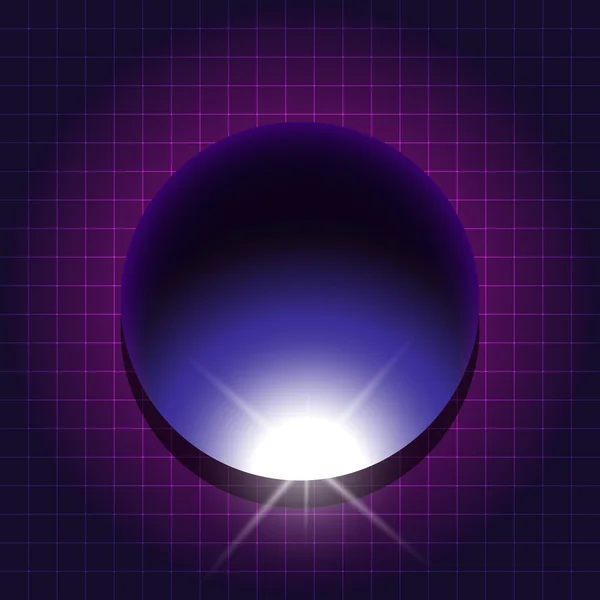 Ретро науково-фантастичний сфери — стоковий вектор