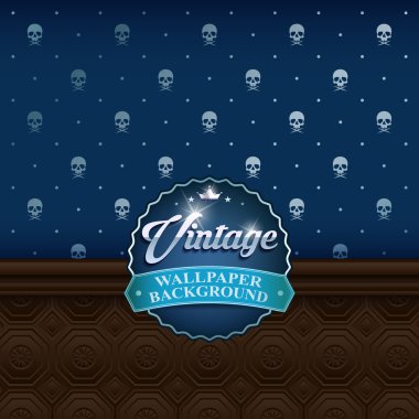 vintage wall background3 clipart