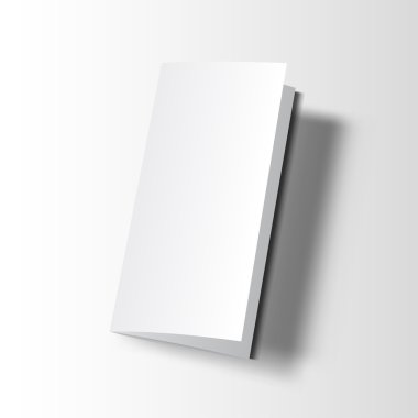 Brochure blank mockup