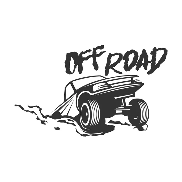 Off road pick-up — Stockvector