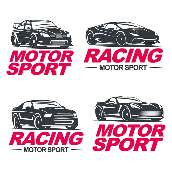 Sport autó set2 — Stock Vector