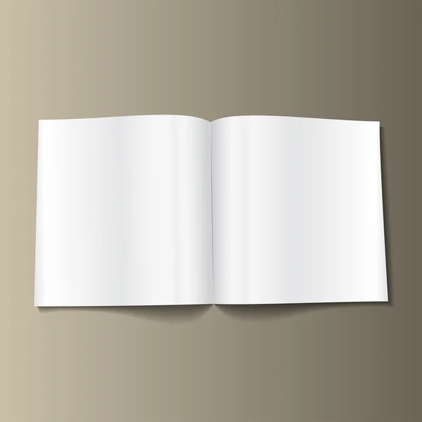 Tijdschrift mockup gold4 — Stockvector