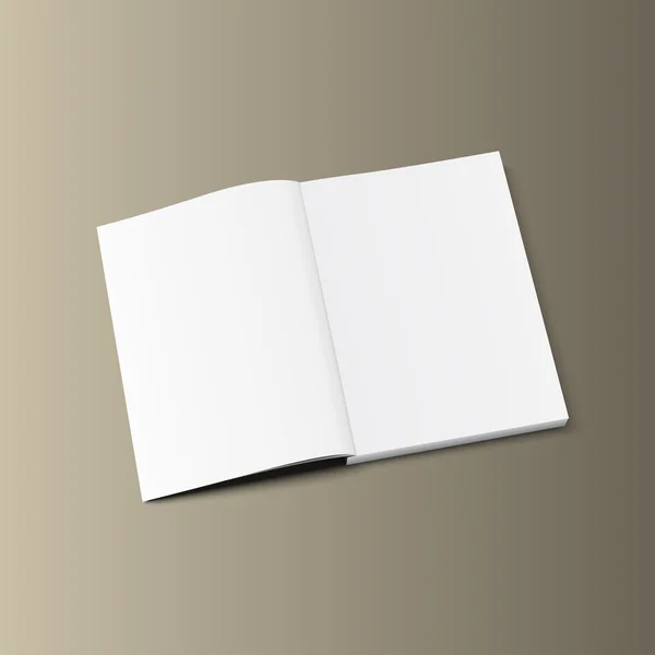 Rivista mockup gold24 — Vettoriale Stock