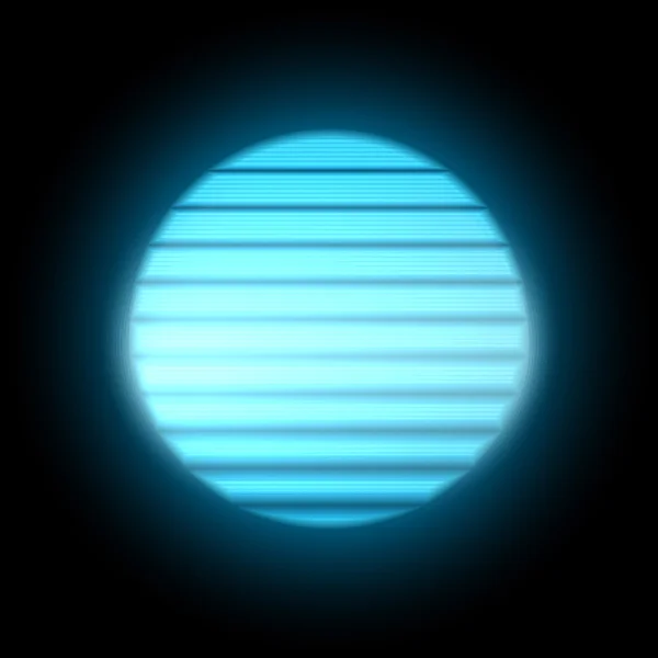 Retro neon sun — Stock vektor