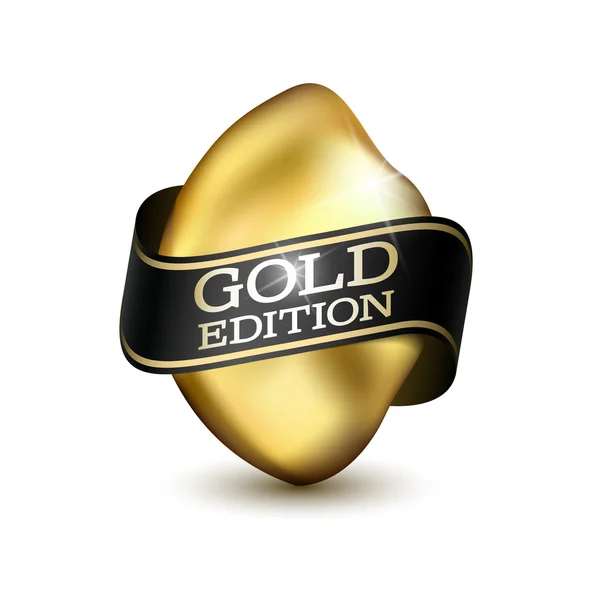 Gold edition illustration — Stock vektor