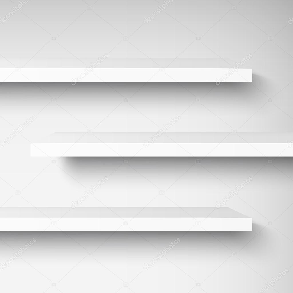 Download Shelf Template Mockup5 Stock Vector C Morokey27 Gmail Com 121708126 PSD Mockup Templates