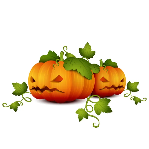 Halloween calabaza vector2-01 — Archivo Imágenes Vectoriales