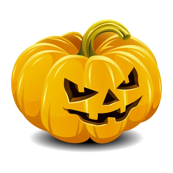 Calabaza naranja de Halloween — Archivo Imágenes Vectoriales