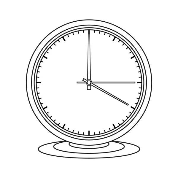 Linee dell'orologio icona — Vettoriale Stock