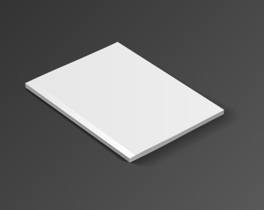 Dergisi vektör mockup