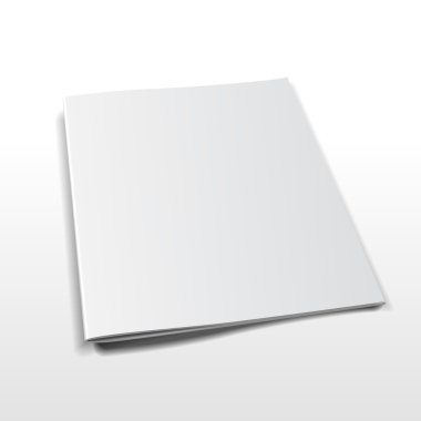 Dergisi vektör mockup