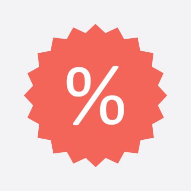 Etiket. Satılık simge vektör