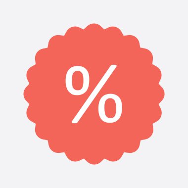 Etiket. Satılık simge vektör